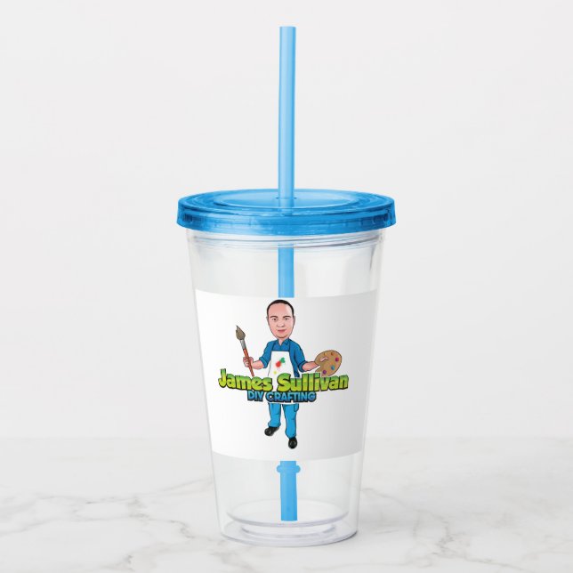 Acrylic Tumbler Take Away Mugg (Framsida)