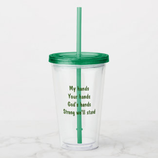 Acrylic Tumbler Take Away Mugg