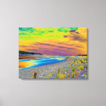 Acrylic-utskrift för vinterkort