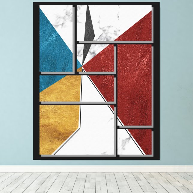 Acrylic Wall Art Canvastryck (Insitu (trägolv))