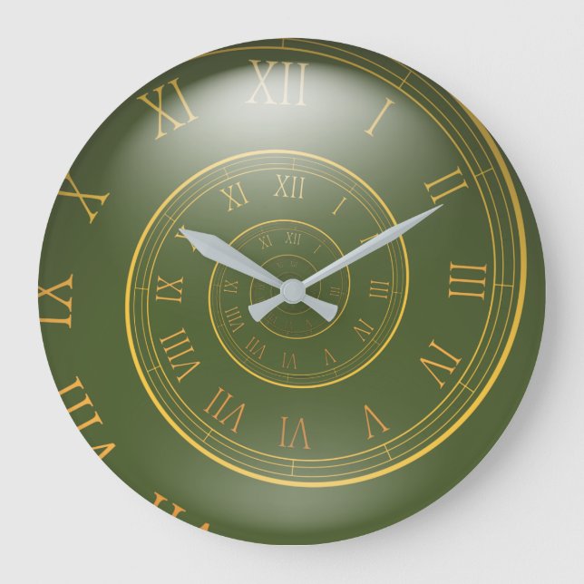 Acrylic Wall Clock Stor Klocka (Framsida)