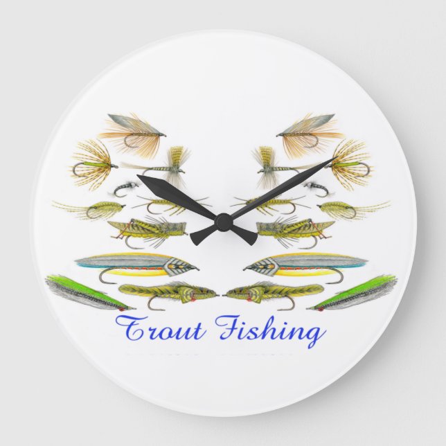 Acrylic Wall Clock Stor Klocka (Framsida)