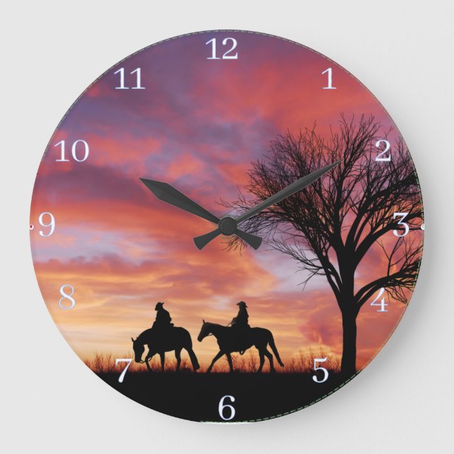 Acrylic Wall Clock Stor Klocka (Framsida)