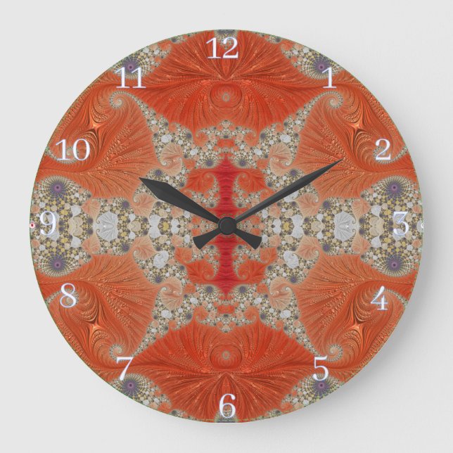 Acrylic Wall Clock Stor Klocka (Framsida)