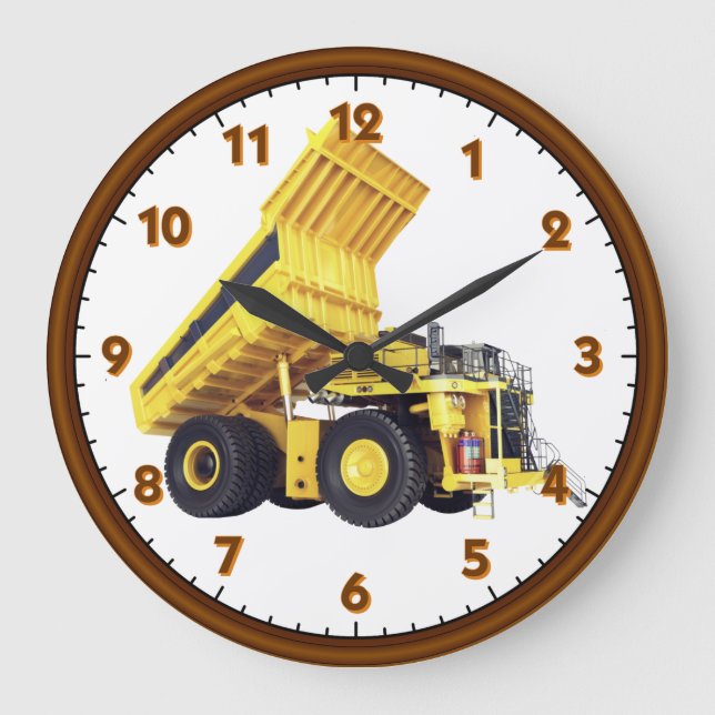 Acrylic Wall Clock Stor Klocka (Framsida)
