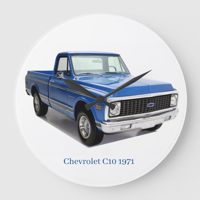 Acrylic Wall Clock Stor Klocka (Framsida)