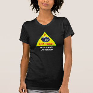 ACT NU & Spara Planet Klimatuppror Tee