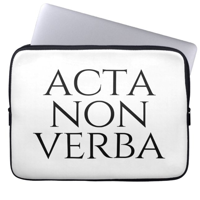 Acta Non Verba Laptop Fodral (Framsidan)