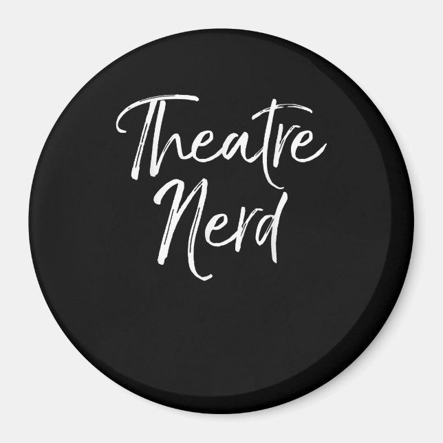 Acter Acter Acter Älskare Actress Nerd Magnet (Framsidan)