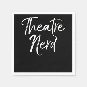 Acter Acter Acter Älskare Actress Nerd Pappersservett