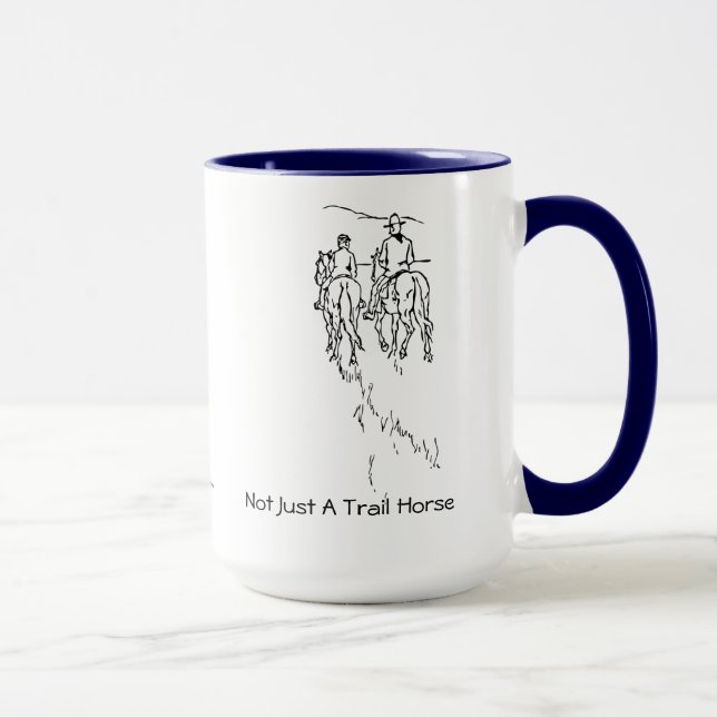 ACTHA Trail Horse - pris Mugg Option B (Höger)