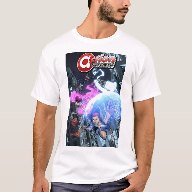 Action Biters! 2 T Shirt (Framsida)