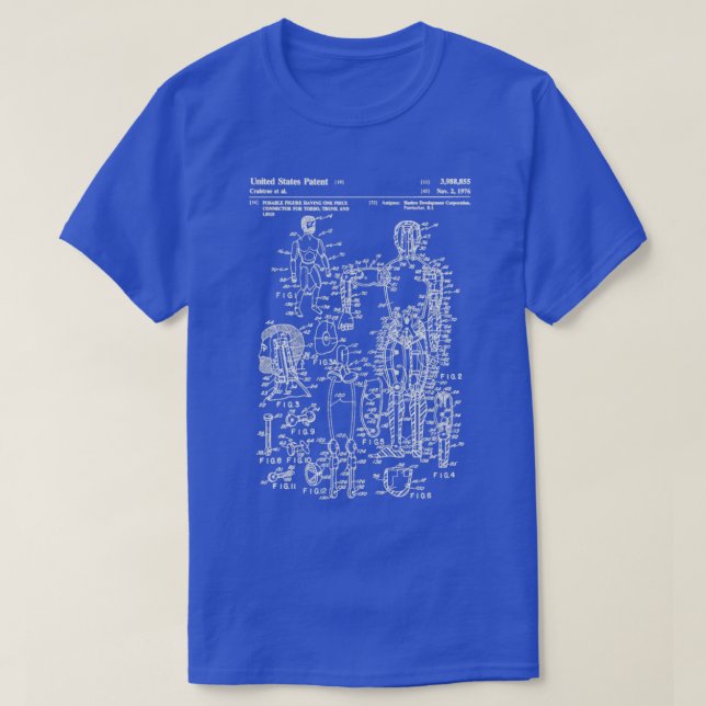 Action Figur T Shirt (Design framsida)