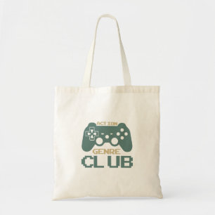 Action Genre Klubb-Gaming-Gamer-Game-Funny Tygkasse