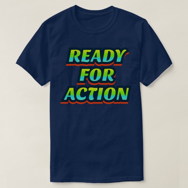 Action graffiti t shirt (Design framsida)