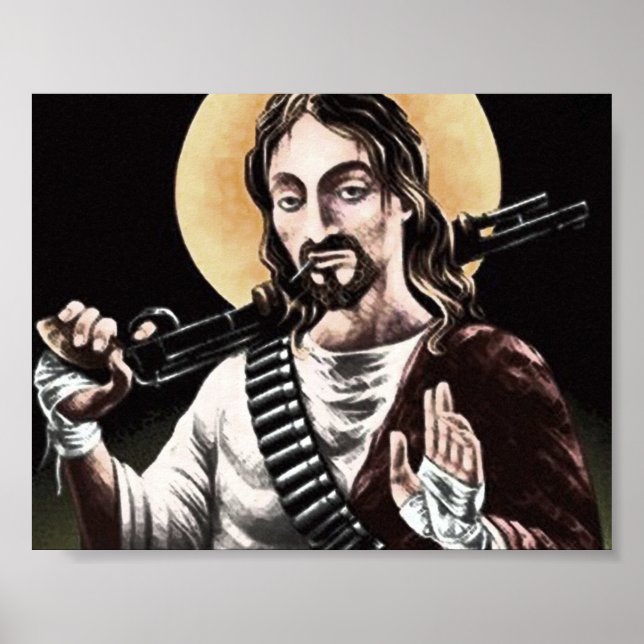 Action Jesus Poster (Framsidan)
