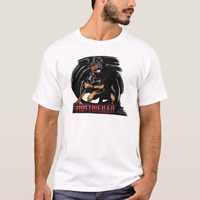 Action Rottweiler T-shirt (Framsida)