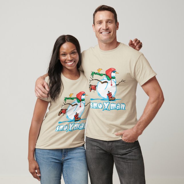 Action Snögubbe Tee Shirt (Unisex)
