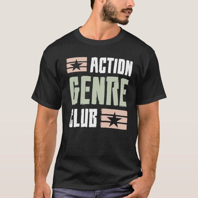 actiongenreklubb t shirt (Framsida)