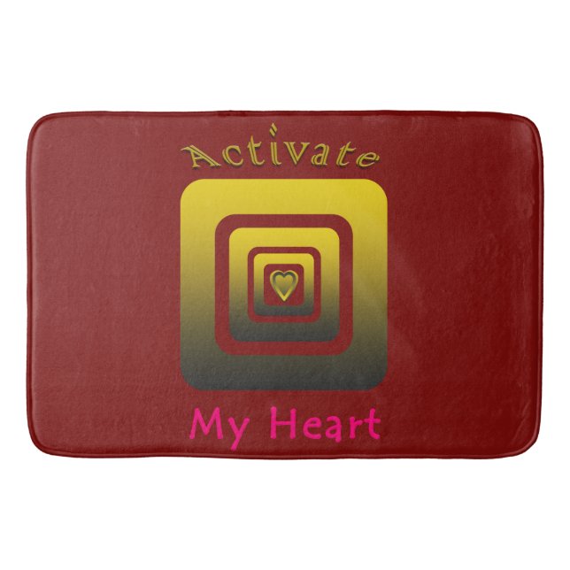Activate My Heart Badrumsmatta (Framsidan)