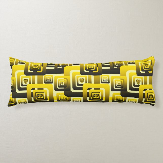 Activate My Heart Pattern Kroppskudde (Framsidan)