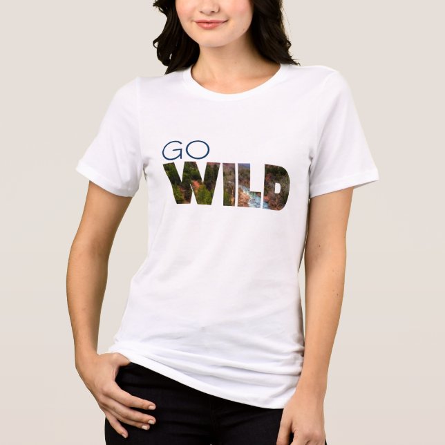 Active Abundance Go VILD T-Shirt (Framsida)