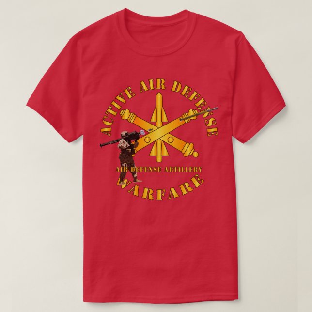 Active Luft Defence Warfare Stinger T Shirt (Design framsida)