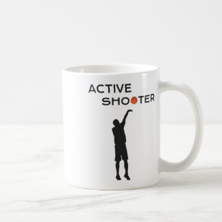 Active Shooter Basketball Player Basketball Player Kaffemugg