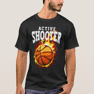 Active Shooter for Basketball Manar Women T Shirt