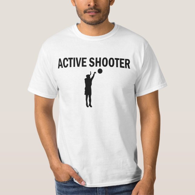 Active Shooter T-Shirt (Framsida)