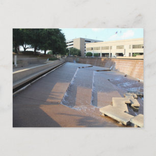 Active Vatten Bassäng - Fort Worth Vatten Garden # Vykort