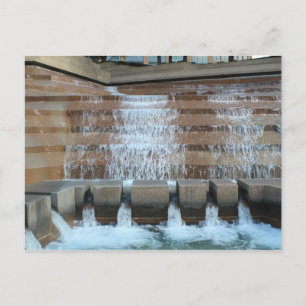 Active Vatten Bassäng - Fort Worth Vatten Garden # Vykort