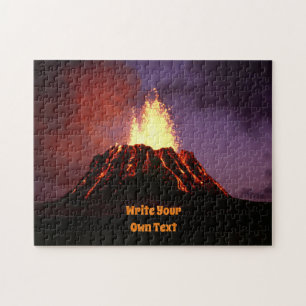Active Volcano - Skriva av egen text Pussel