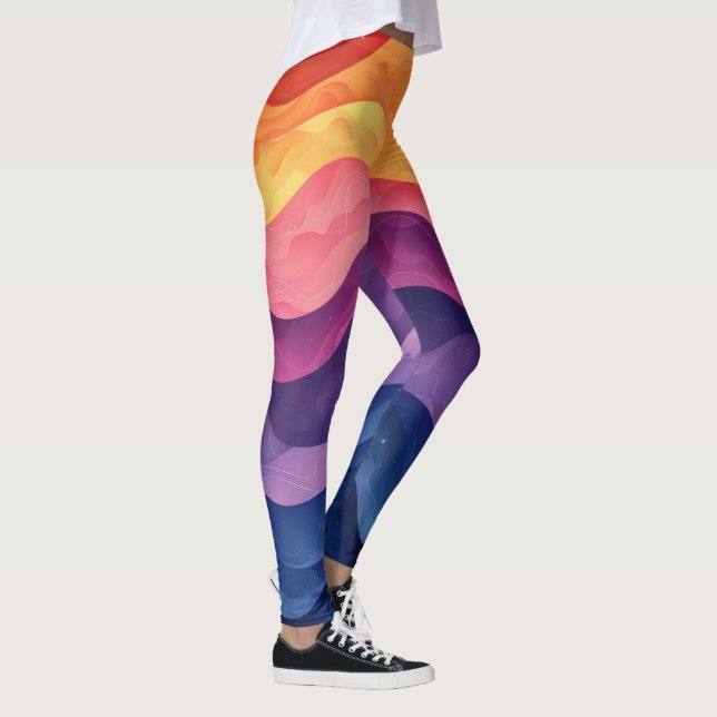 "ActiveFlex Girls" Yoga Leggings med höga prestand (Höger)