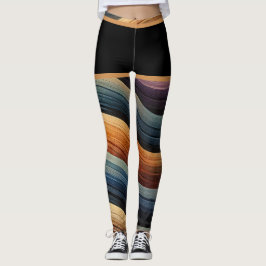 ACTIVEWEAR LEGGINGS - "BLACK KORT"