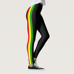 Activeweardamasker med rastarandar leggings