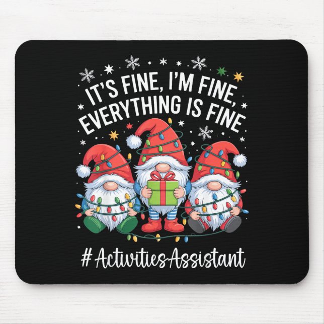 Activities Istant Gnome Everything Is Fine Christm Musmatta (Framsidan)