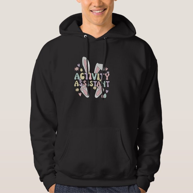 Activity Assistant Easter Bunny Activity Assistant Hoodie (Framsida)