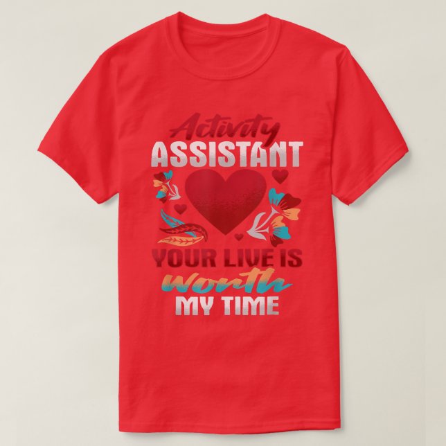 Activity Assistant Motivation Design for a Activit T Shirt (Design framsida)