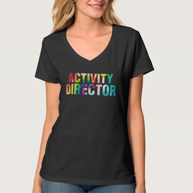 Activity Director Activity Professionals Week slip T Shirt (Framsida)