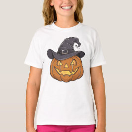 Activous Halloween Pumpkin, Girls' T Shirt