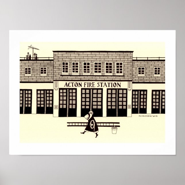 Acton Scene Poster (Framsidan)