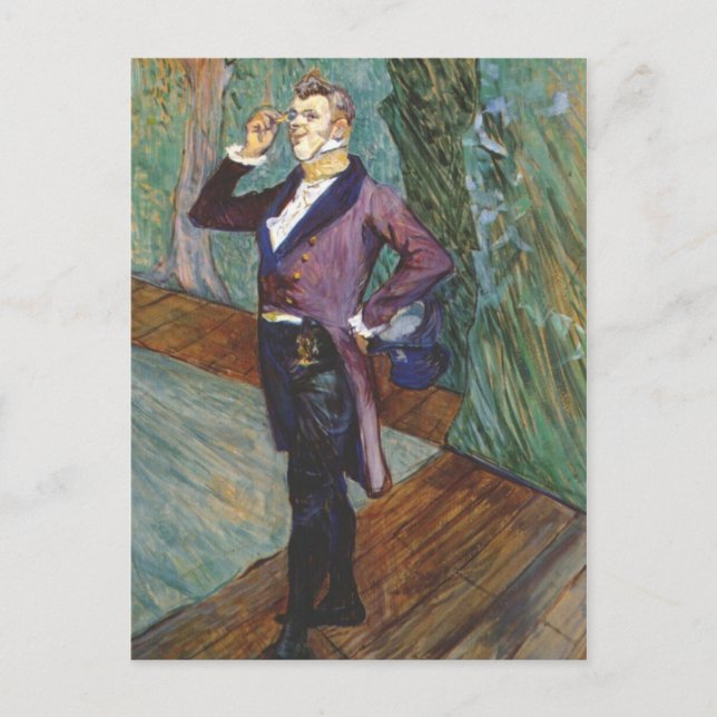 Actor Henry Samary Vykort (Framsida)