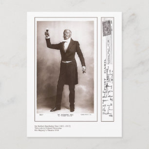 Actor Herbert Beerbohm Träd Vykort