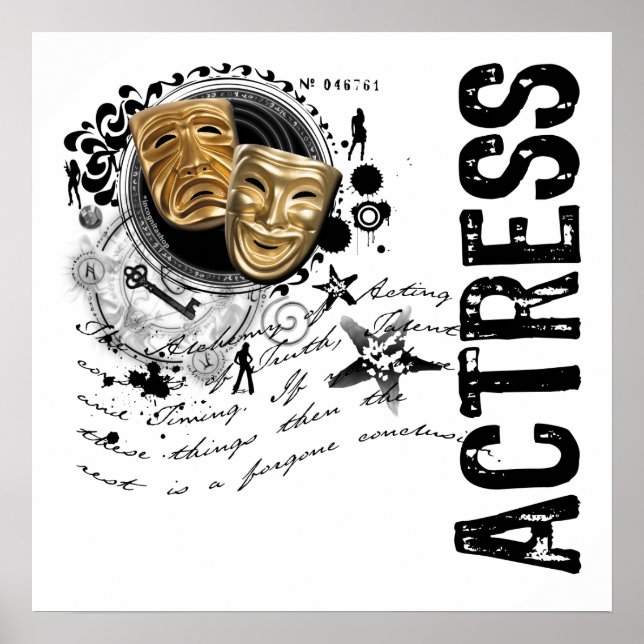 Actress Alchemy of Acting Poster (Framsidan)