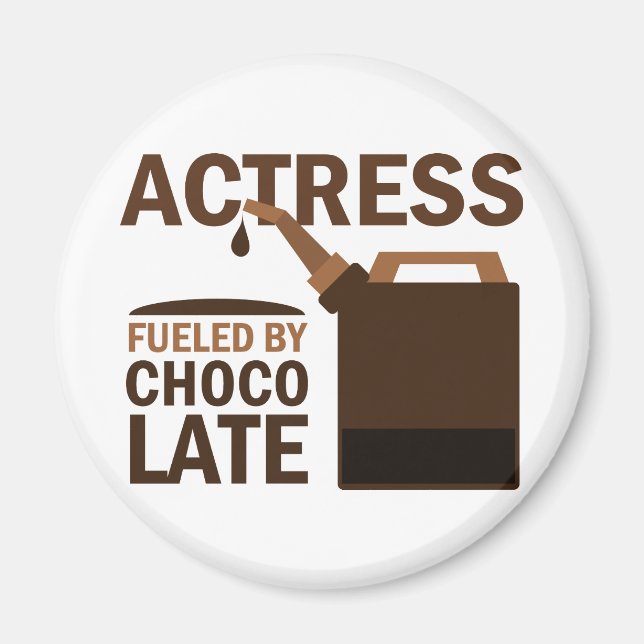 Actress Gift Chocolate Magnet (Framsidan)