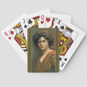 Actress Maxine Elliott 1905 Casinokort