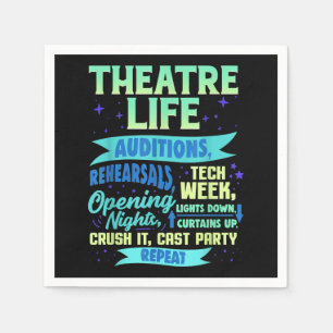 Actress Nerd Actor Musical Acter Spian Pappersservett