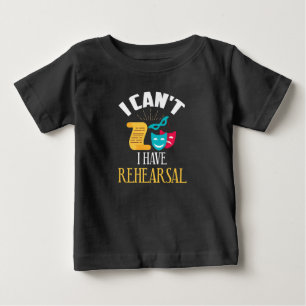 Actress Rehearsal Actors Rehearsal Actor T Shirt