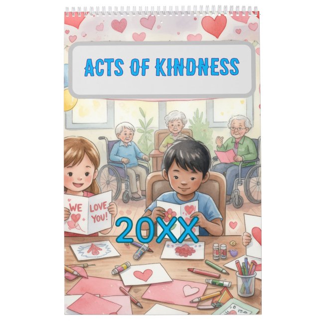 Acts of Kindness childhood Memories Calendar Kalender (Omslag)